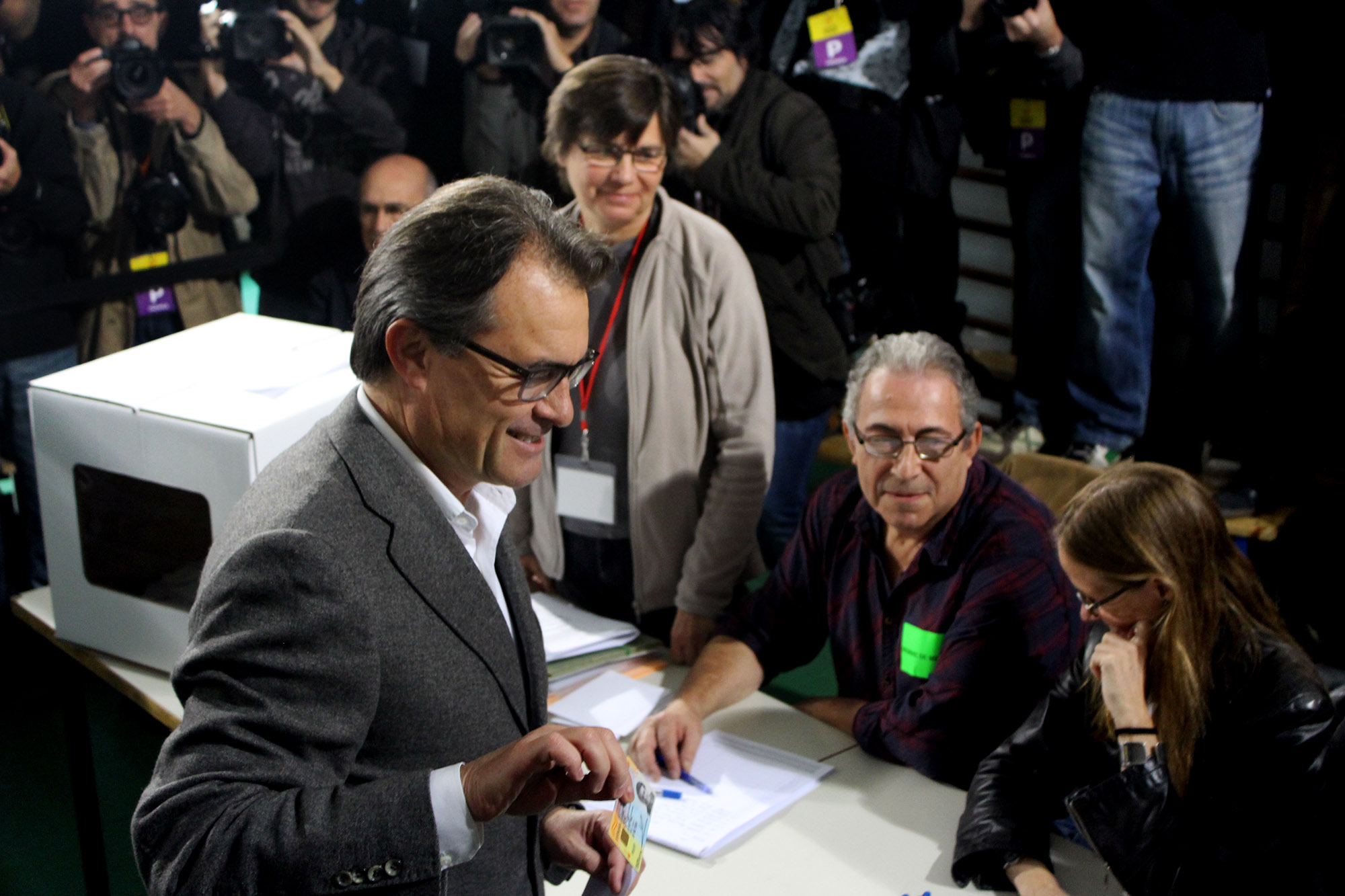 3. Registro ante la mesa de votación