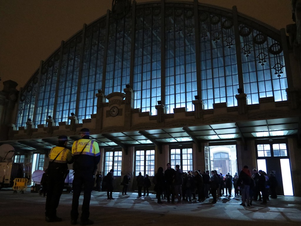 Barcelona, 20/12/2015. La estación del norte. Autora: Thomas Helm